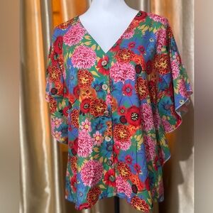 New Flowery Blouse